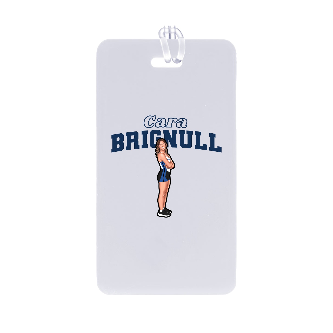 Bag Tag — Name Arch in Classic