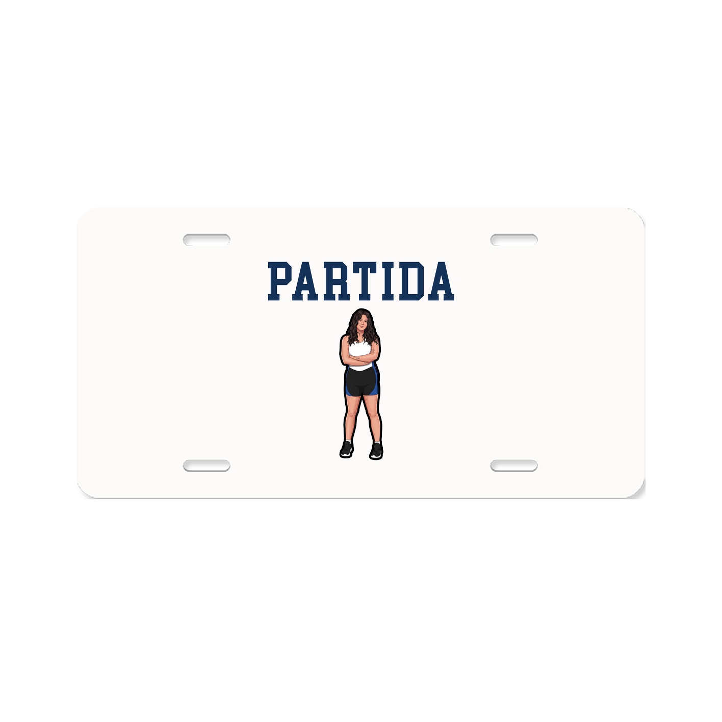 License Plate — Shirsey in Classic