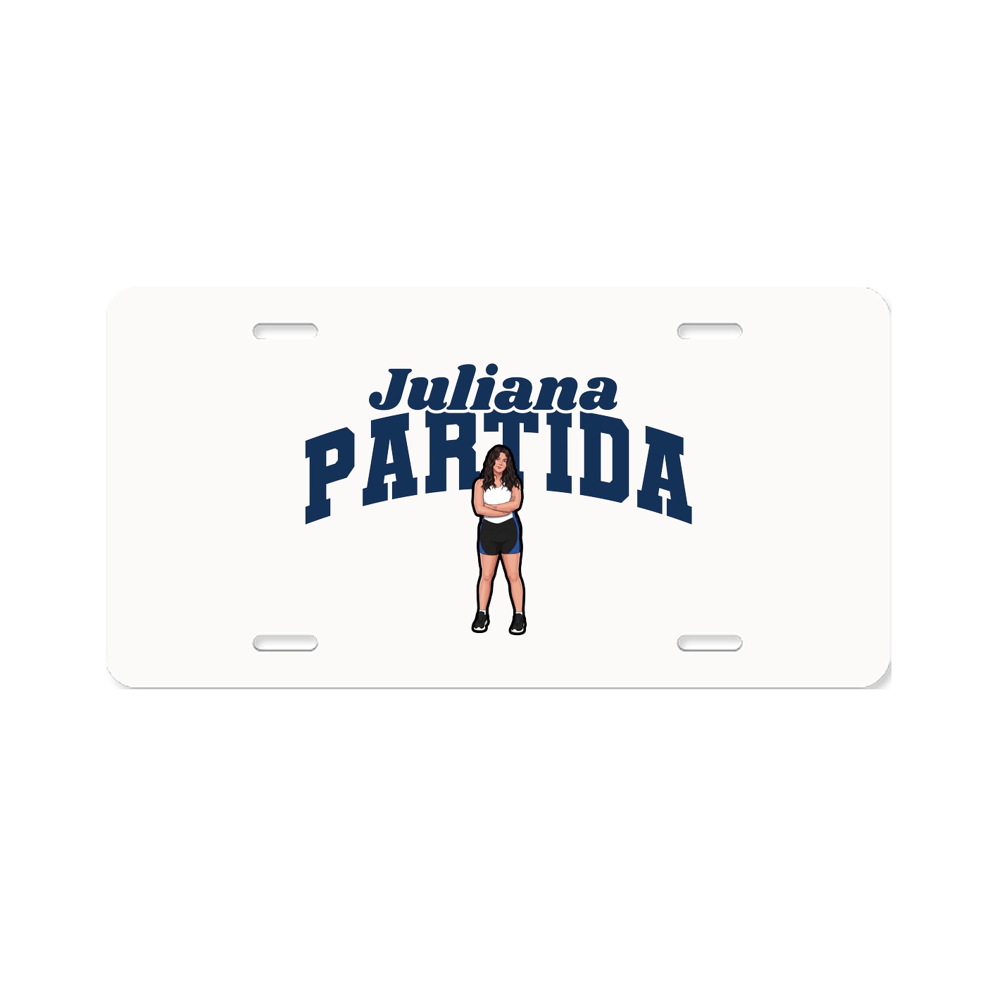 License Plate — Signature Arch in Classic