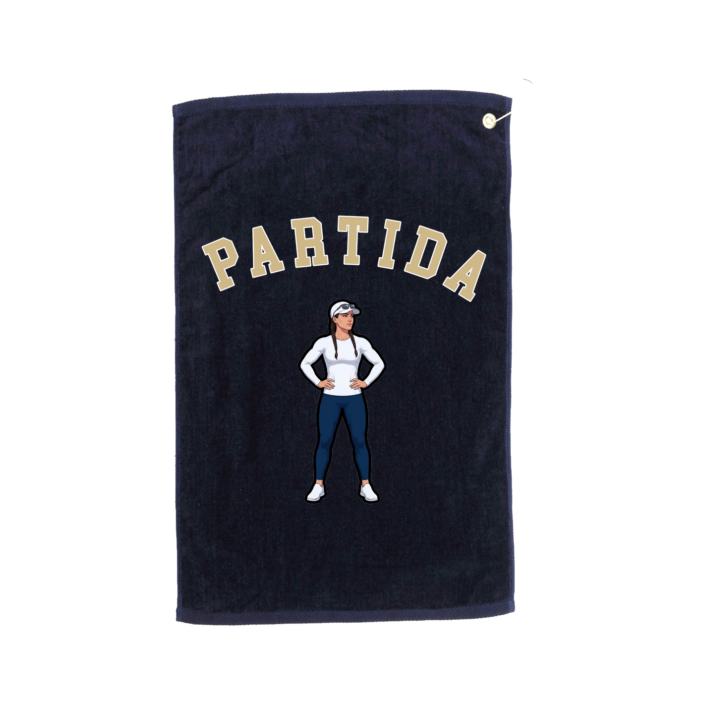 Golf Towel — Shirsey Arch in Navy