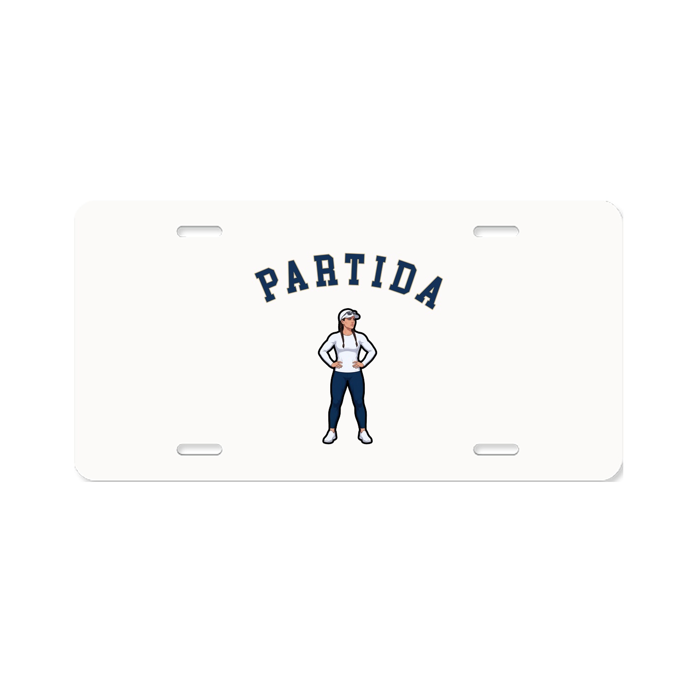License Plate — Shirsey Arch in Classic