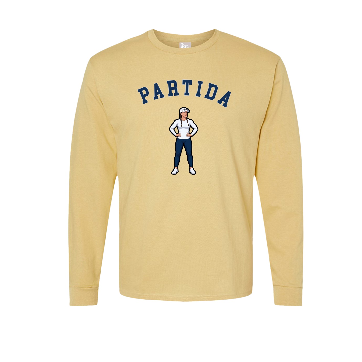 Long Sleeve Tee — Shirsey Arch in Vegas Gold