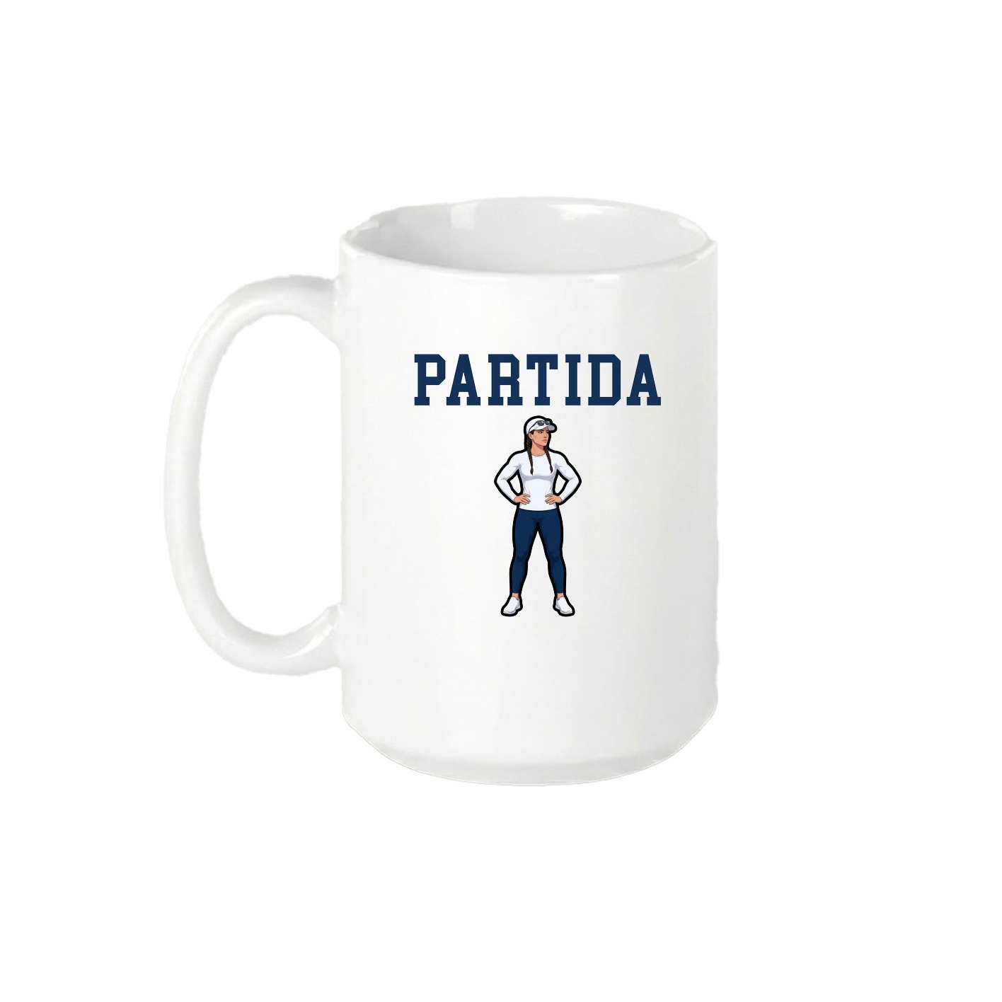 15oz Coffee Mug — Shirsey in White