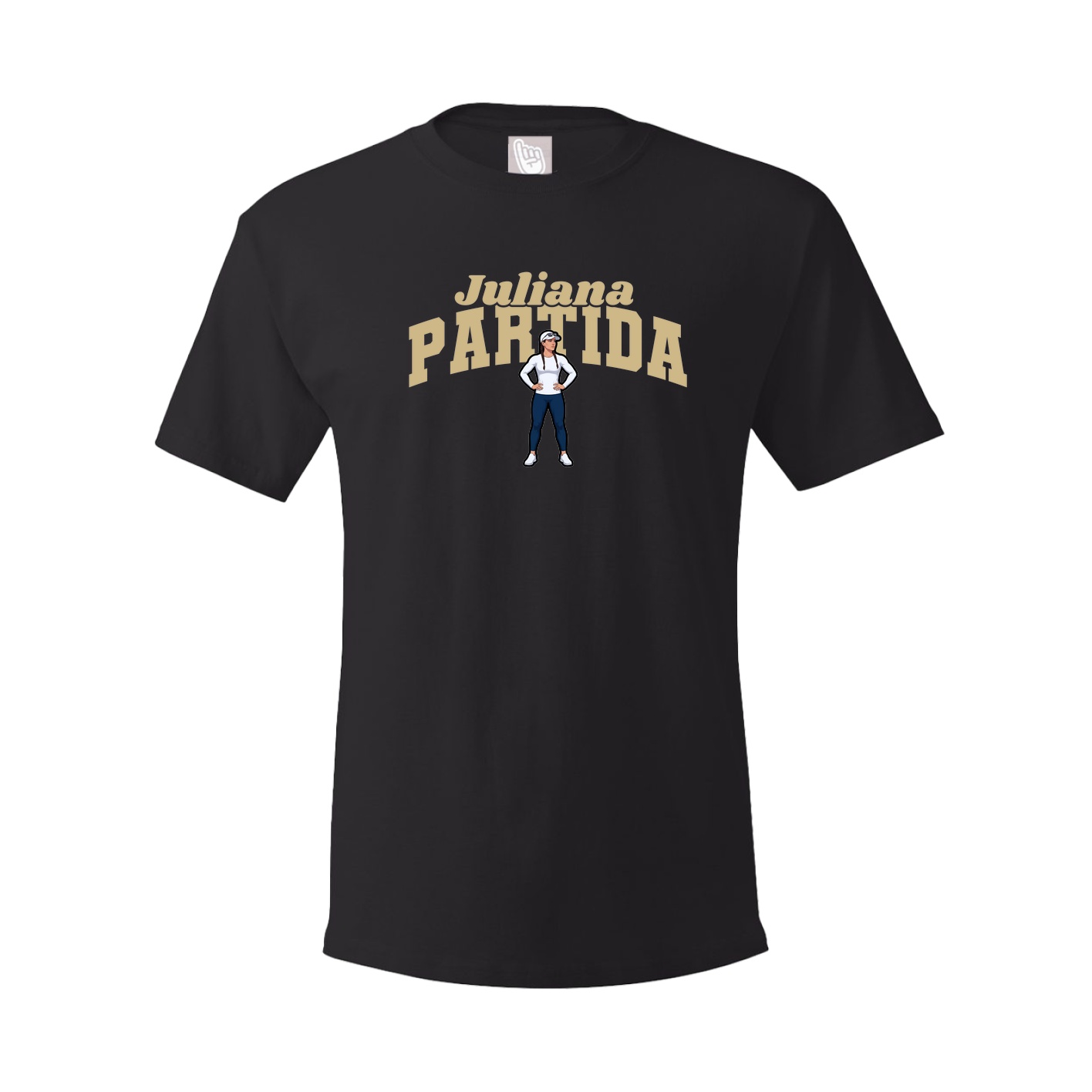 Tee — Signature Arch in Black
