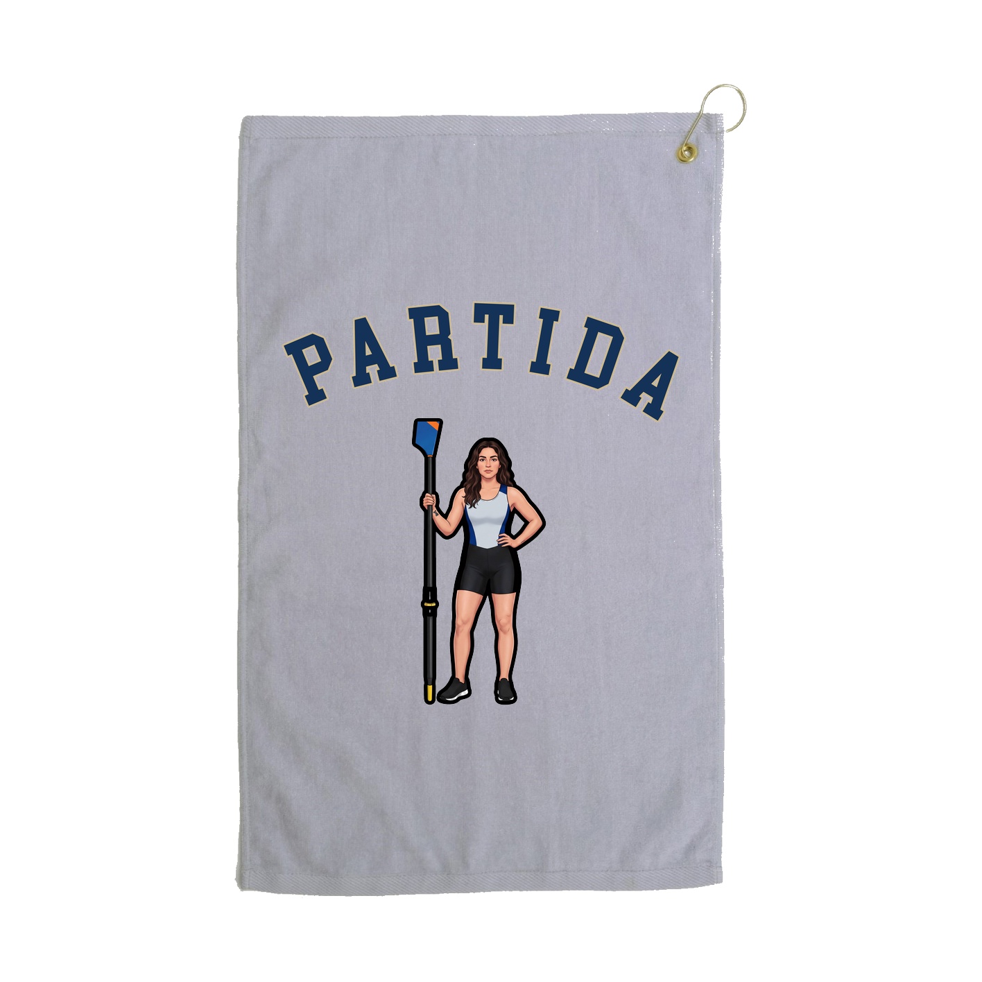 Golf Towel — Shirsey Arch in Grey