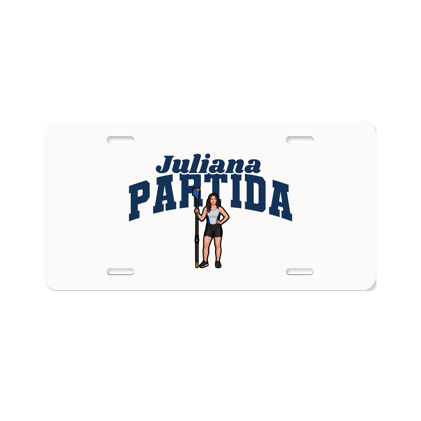 License Plate — Signature Arch in Classic