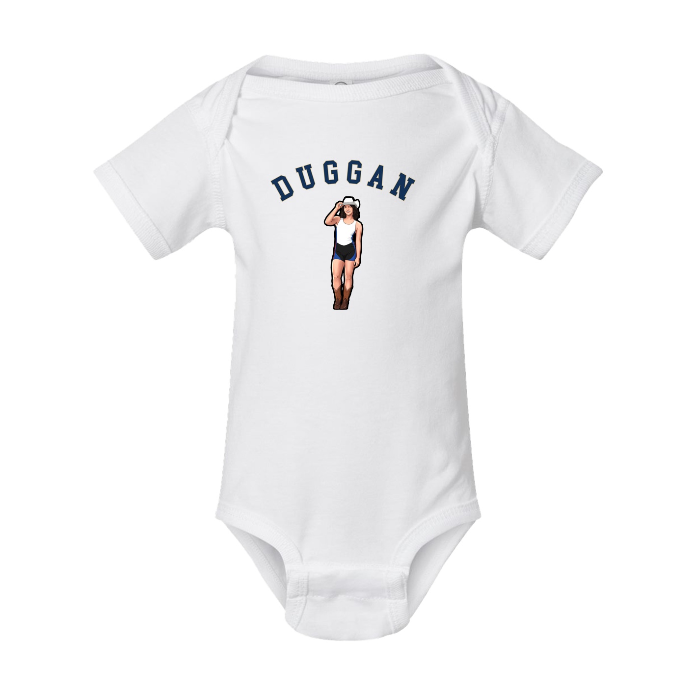 Baby Onesie — Shirsey Arch in White