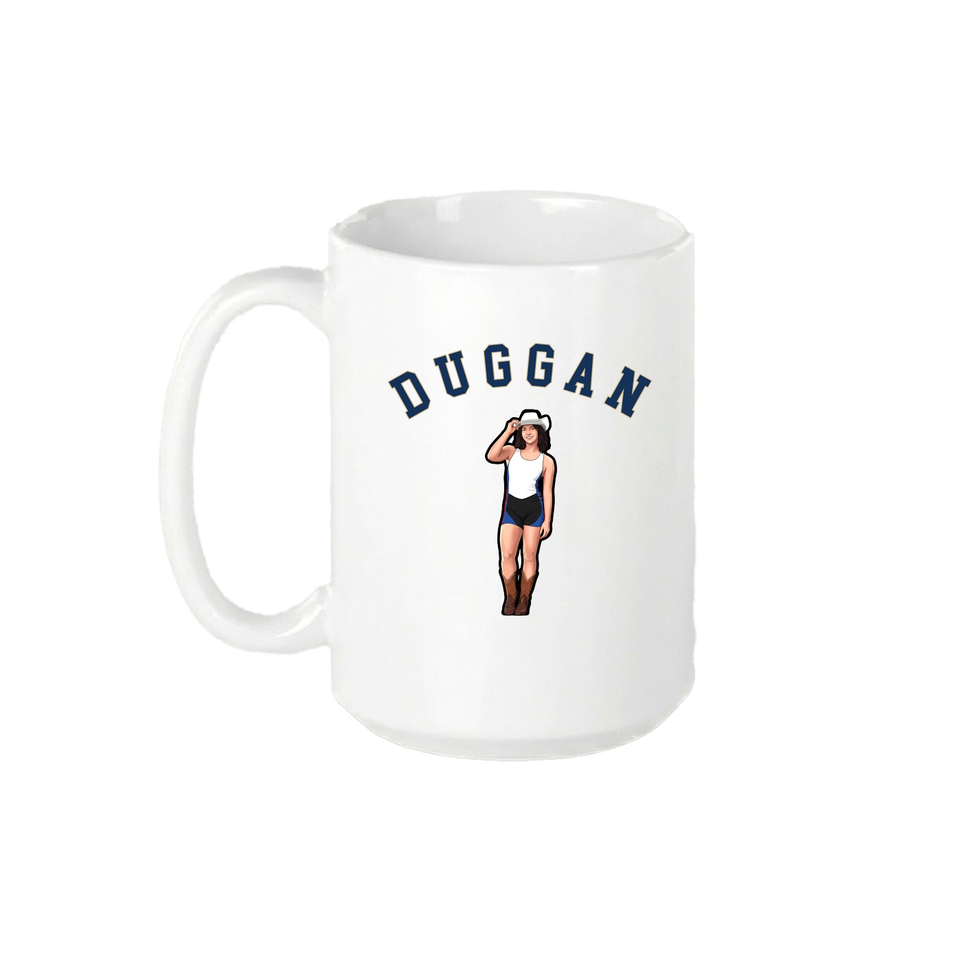 15oz Coffee Mug — Shirsey Arch in White