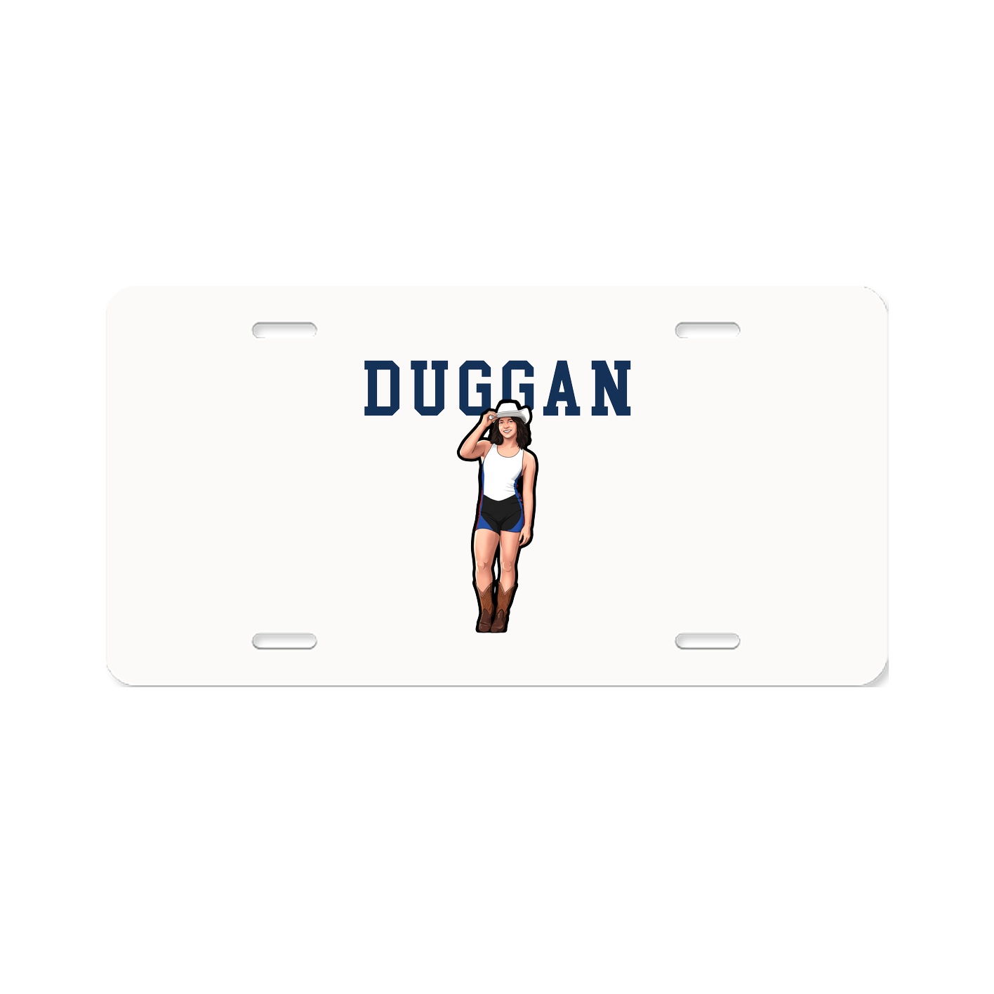 License Plate — Shirsey in Classic