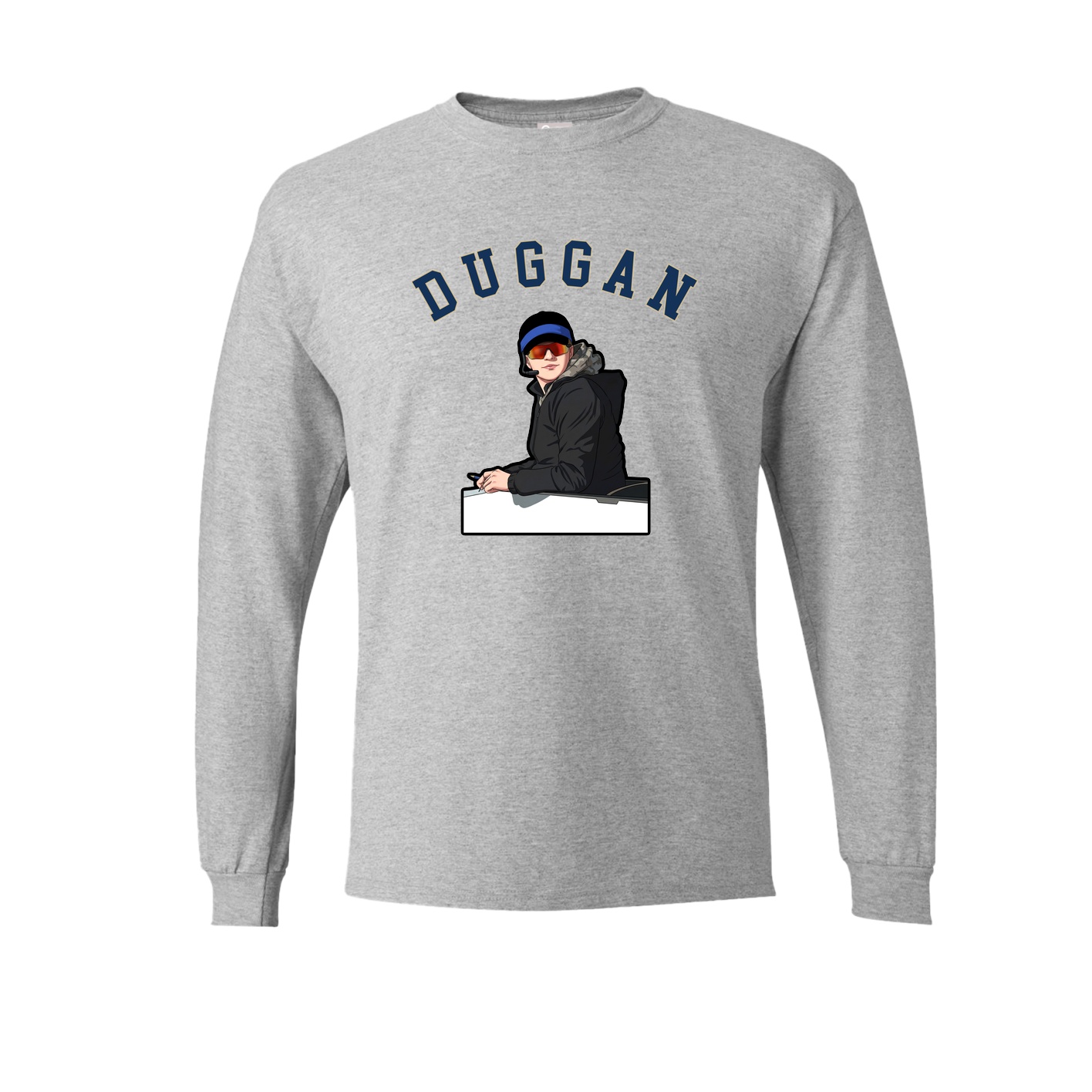 Long Sleeve Tee — Shirsey Arch in Grey