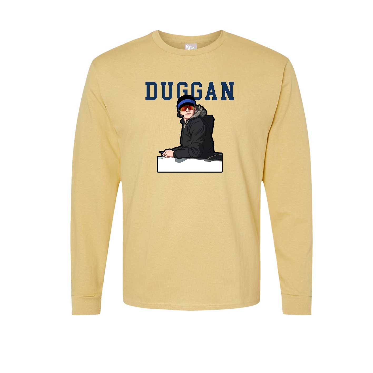 Long Sleeve Tee — Shirsey in Vegas Gold