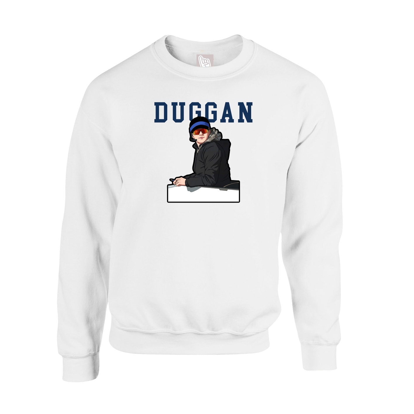 Fleece Crew — Shirsey in White