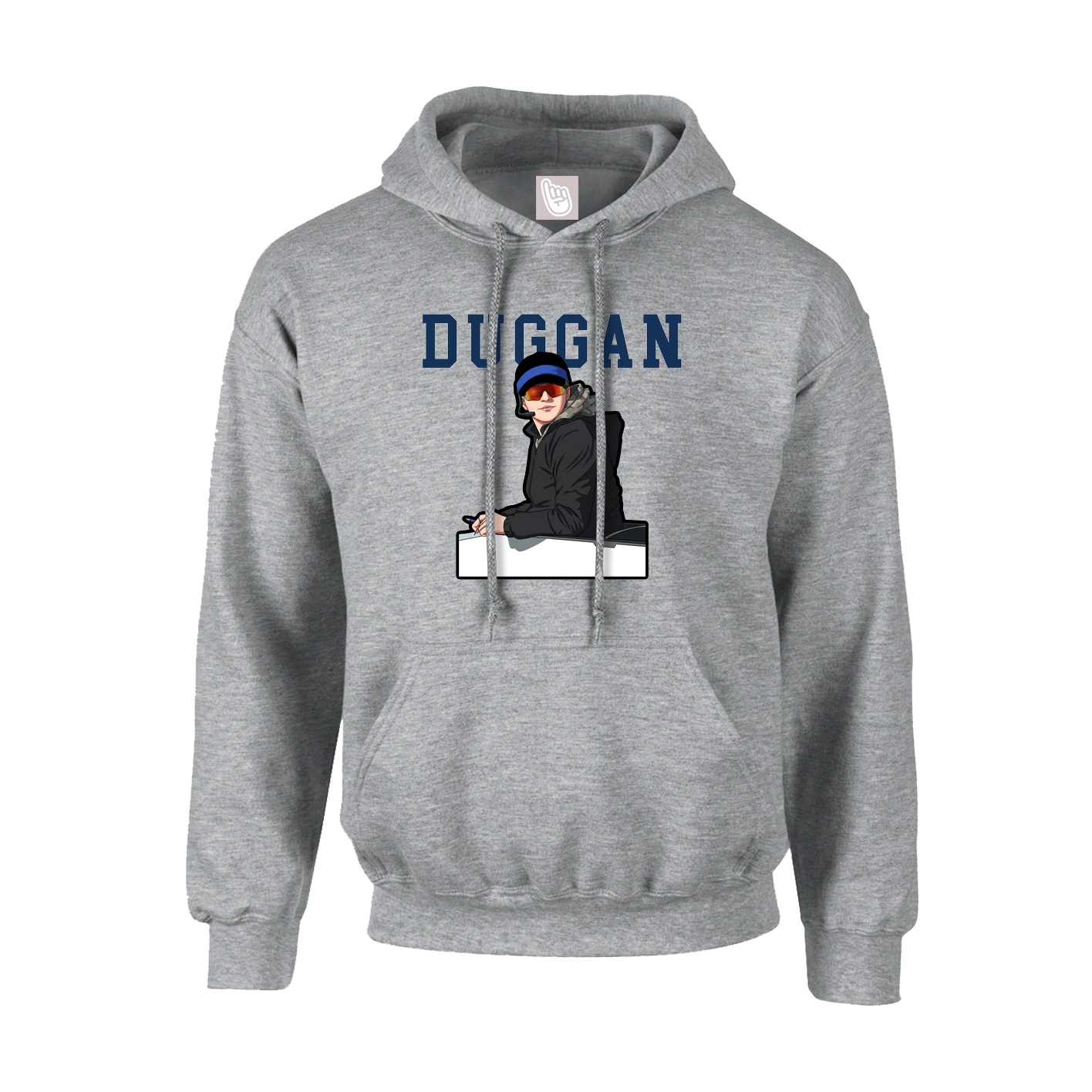 Youth Hoodie — Shirsey in Grey