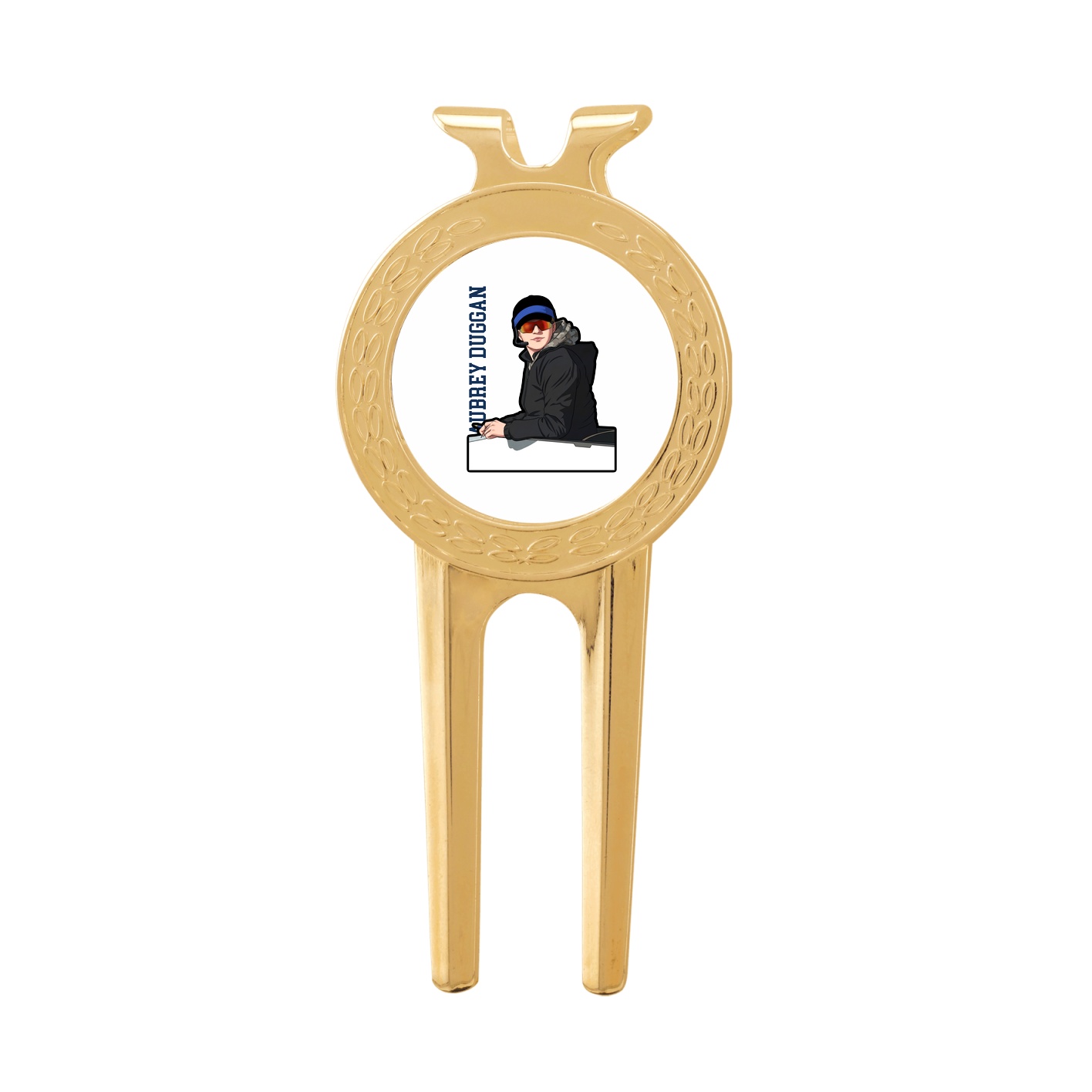 Divot Tool with Ball Marker — Name Vertical in Classic