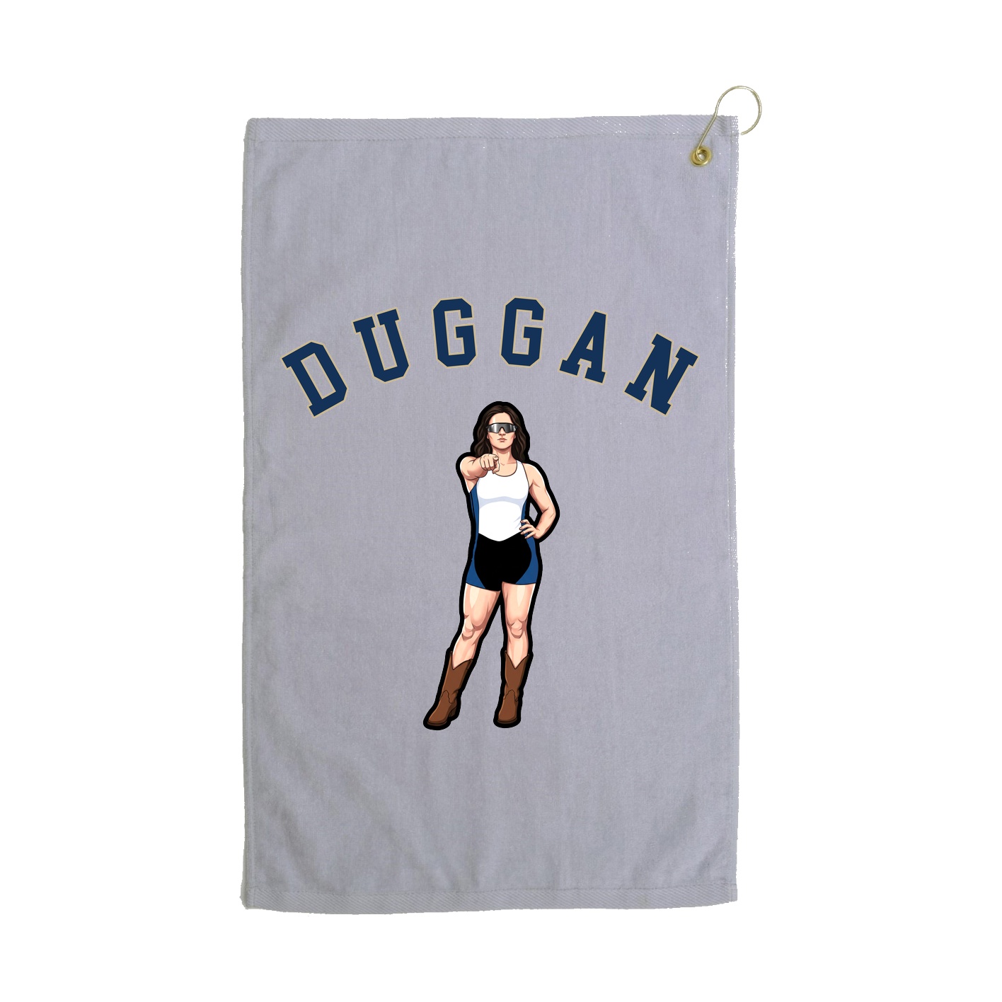 Golf Towel — Shirsey Arch in Grey