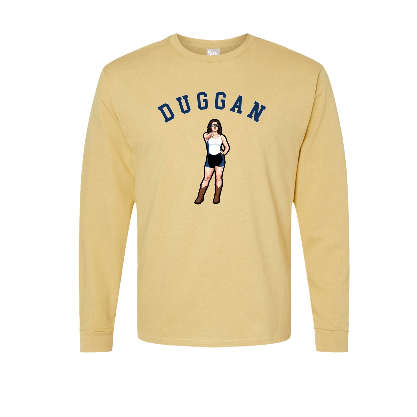 Long Sleeve Tee — Shirsey Arch in Vegas Gold