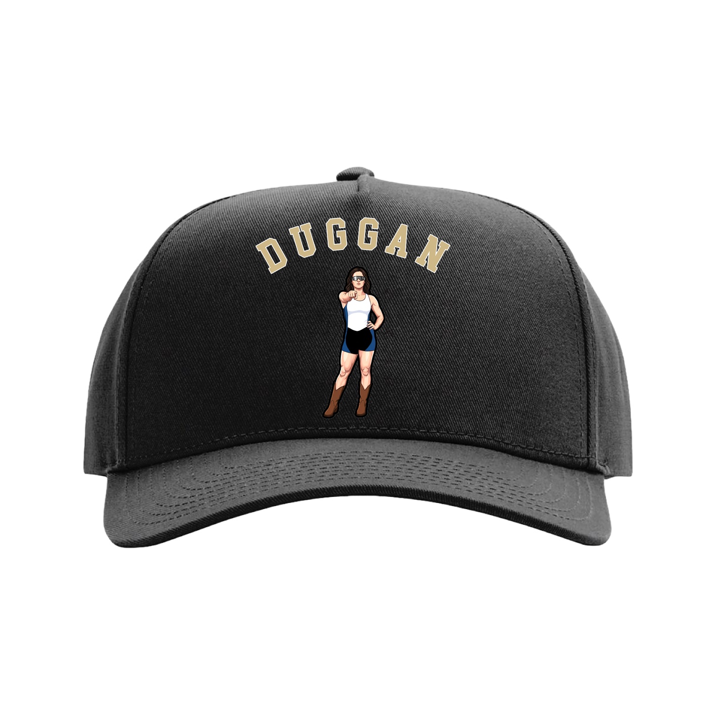 Full Fabric Five-Panel Champ Cap