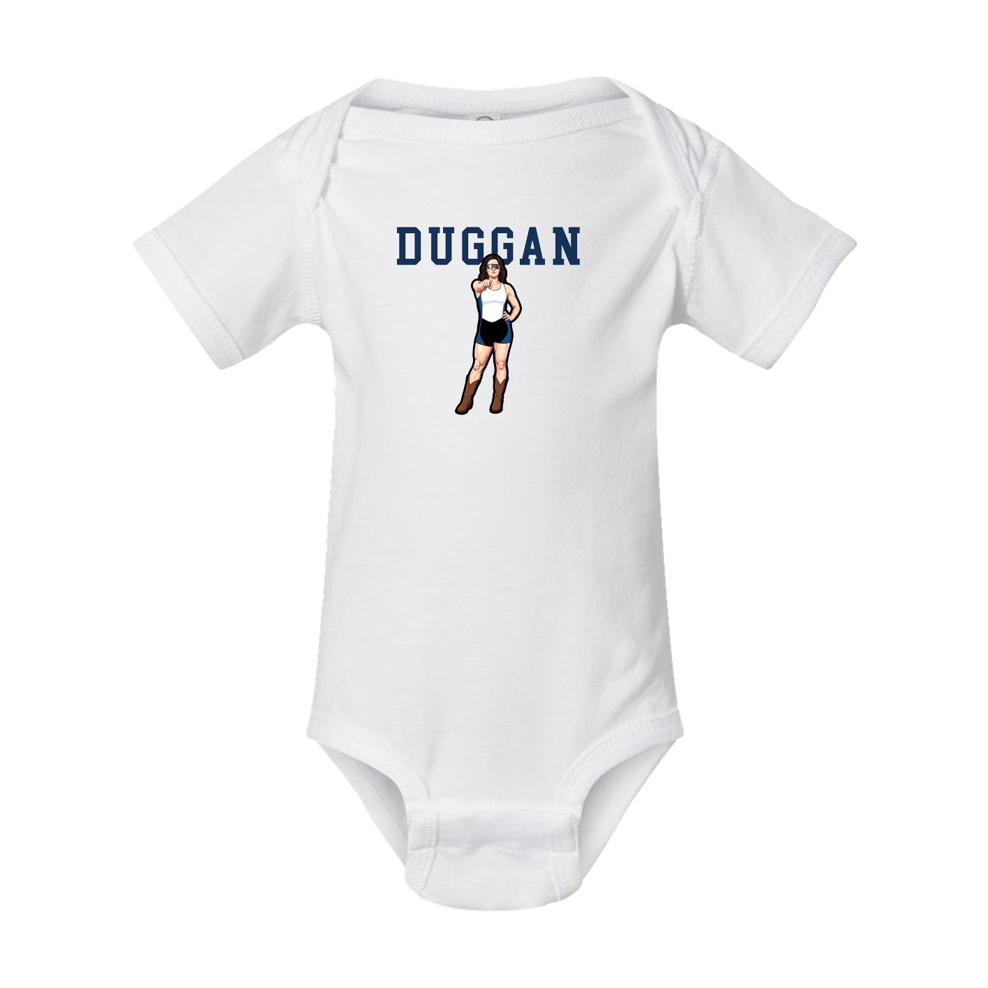 Baby Onesie — Shirsey in White