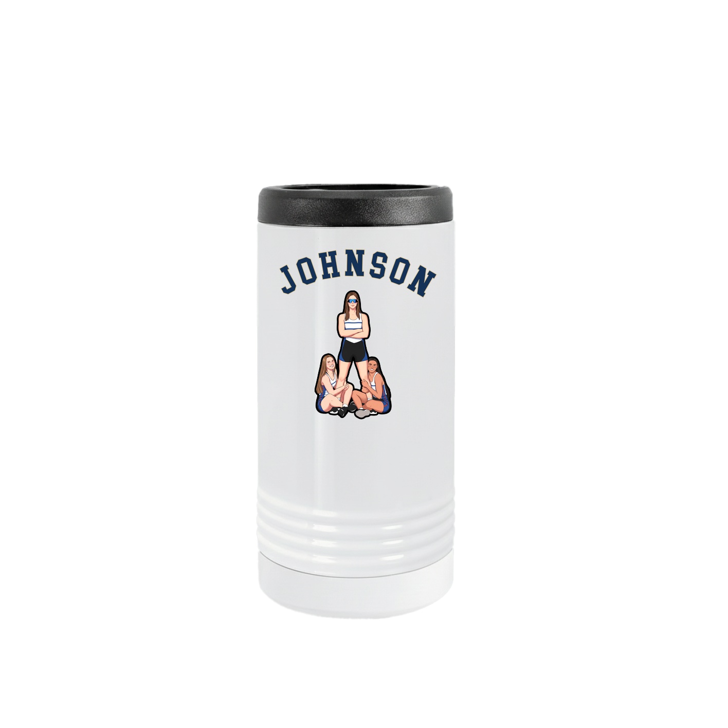 Slim Beverage Holder — Shirsey Arch in White