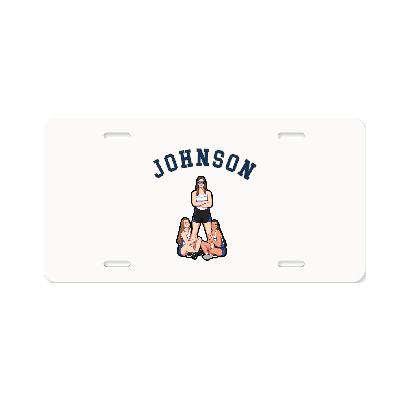 License Plate — Shirsey Arch in Classic