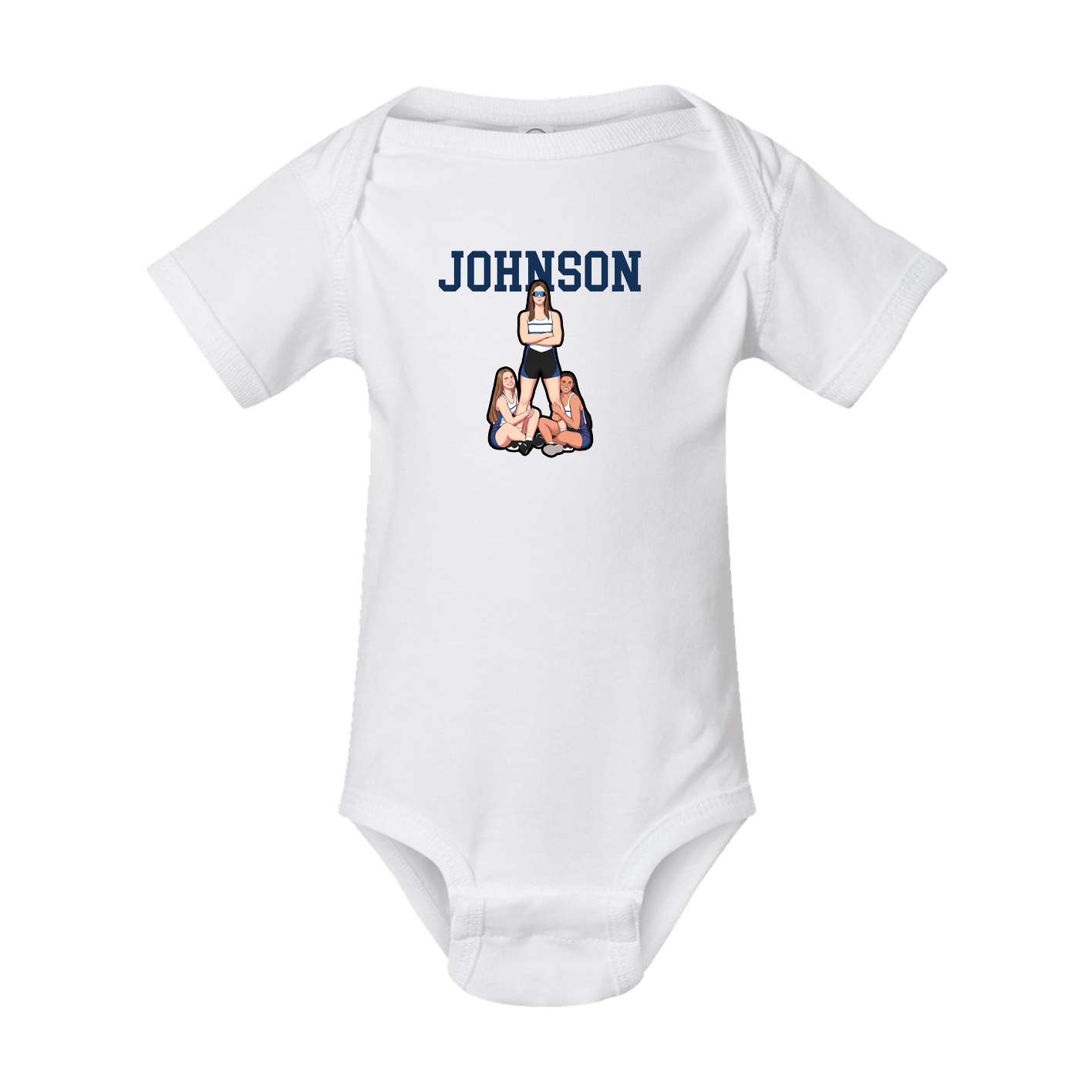 Baby Onesie — Shirsey in White