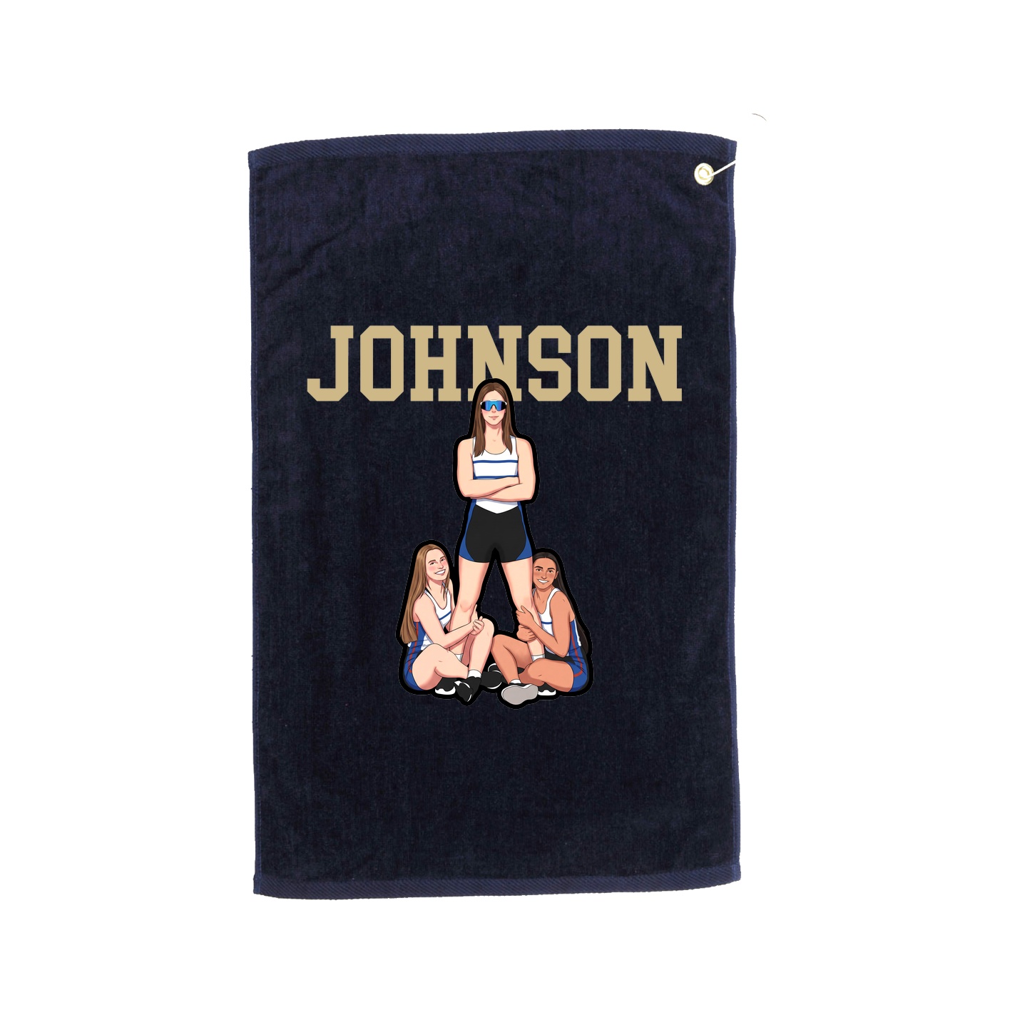 Golf Towel — Shirsey in Navy