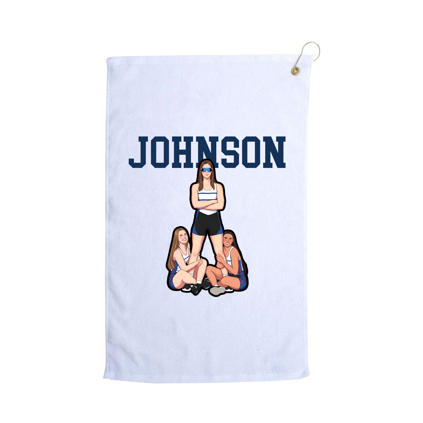 Golf Towel — Shirsey in White