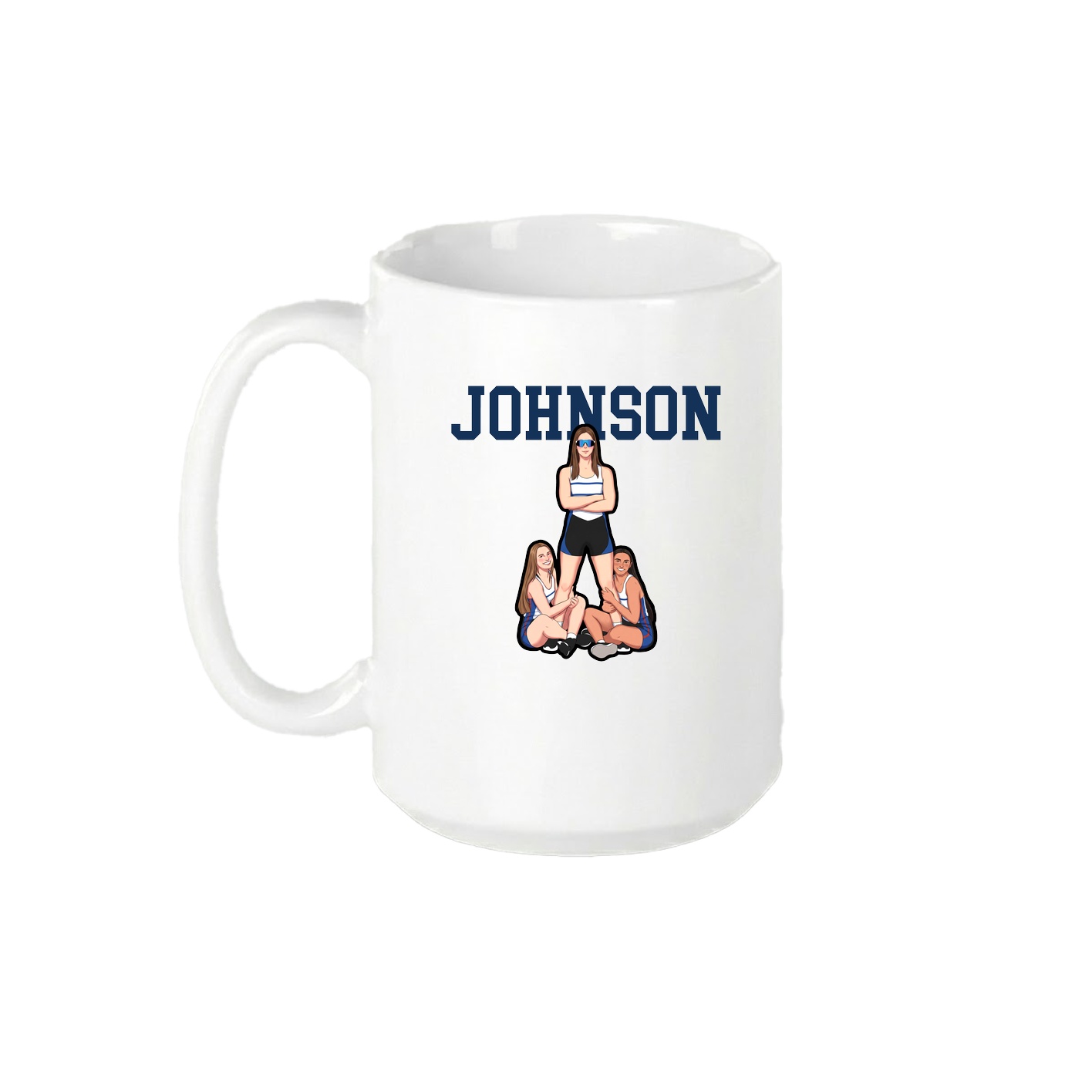 15oz Coffee Mug — Shirsey in White