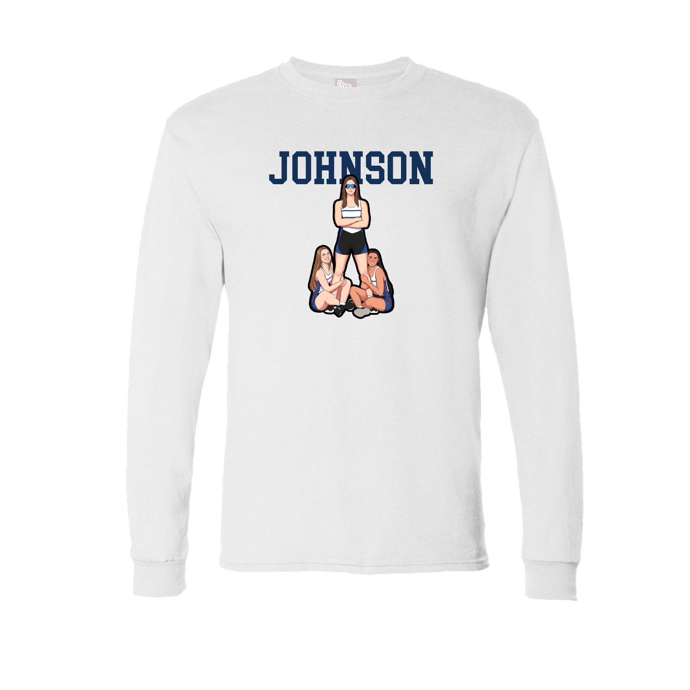 Long Sleeve Tee — Shirsey in White