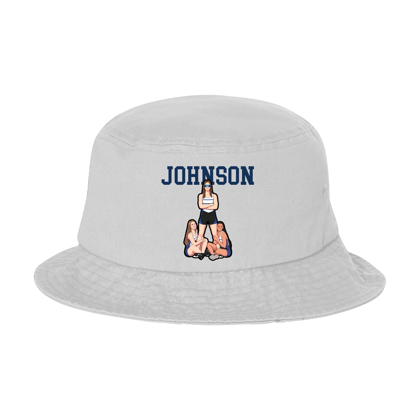 Bucket Cap — Shirsey in White