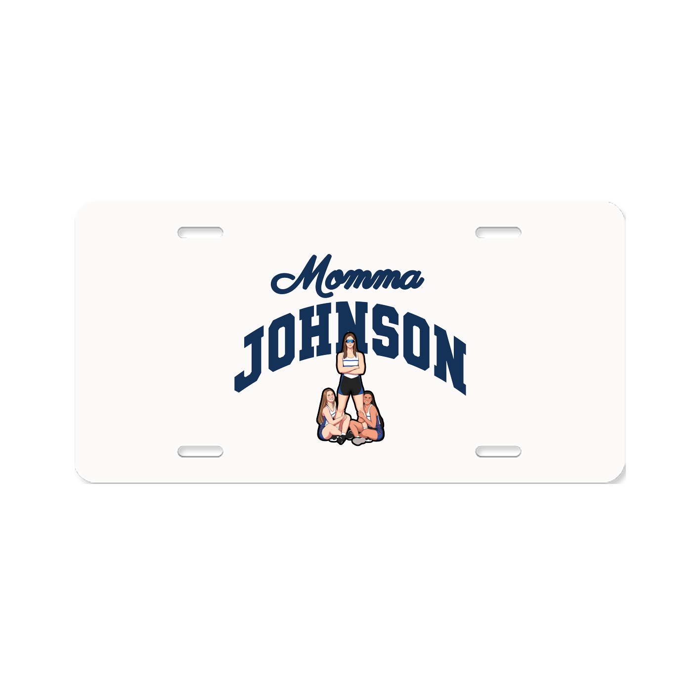 License Plate — Mothers Day Arch in Classic