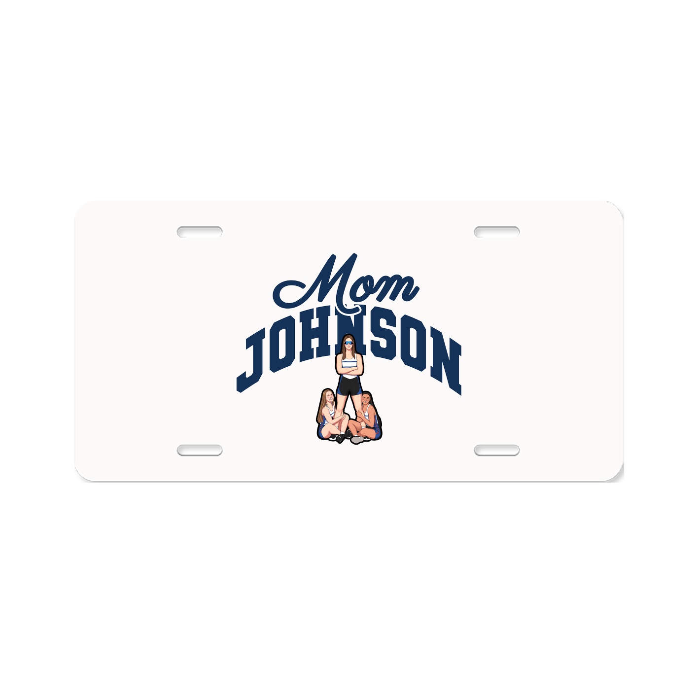 License Plate — Mothers Day Arch in Classic
