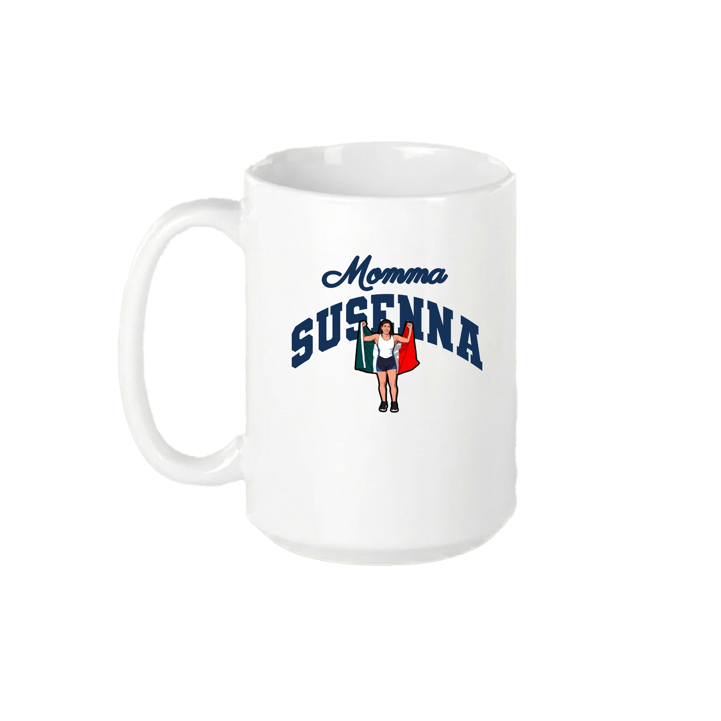 15oz Coffee Mug — Mothers Day Arch in White