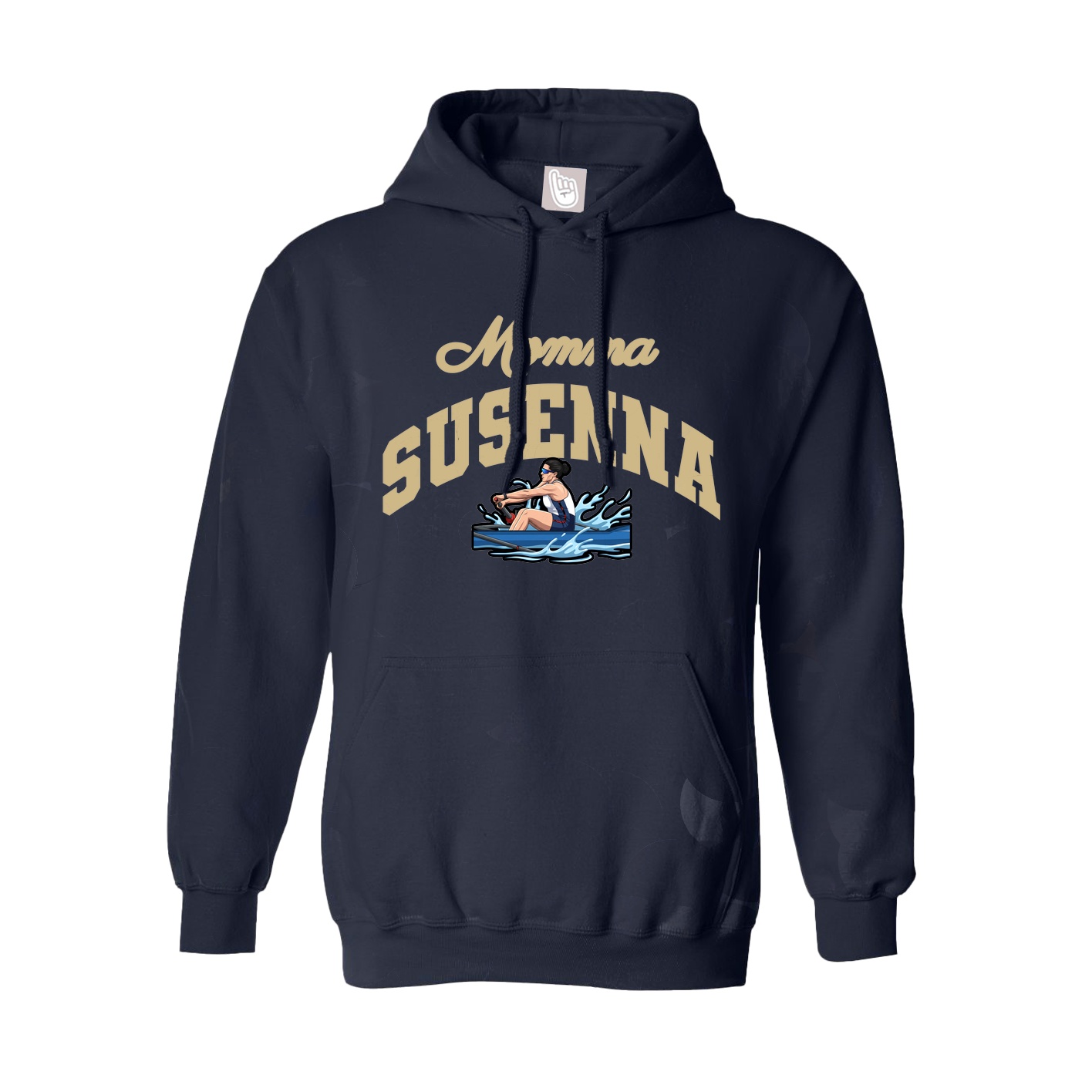 Hoodie — Mothers Day Arch in Navy