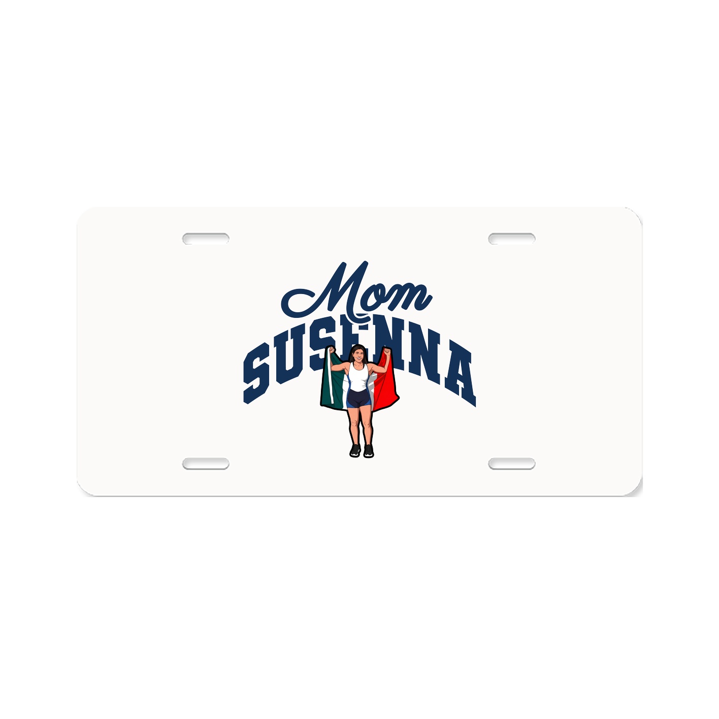 License Plate — Mothers Day Arch in Classic