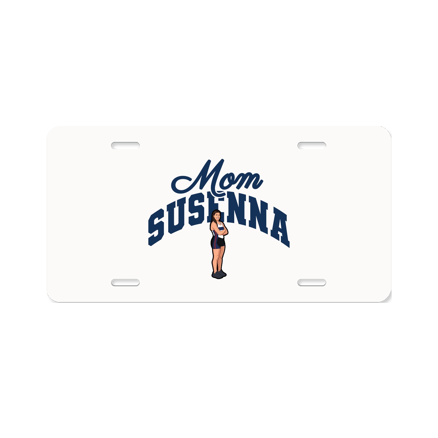 License Plate — Mothers Day Arch in Classic