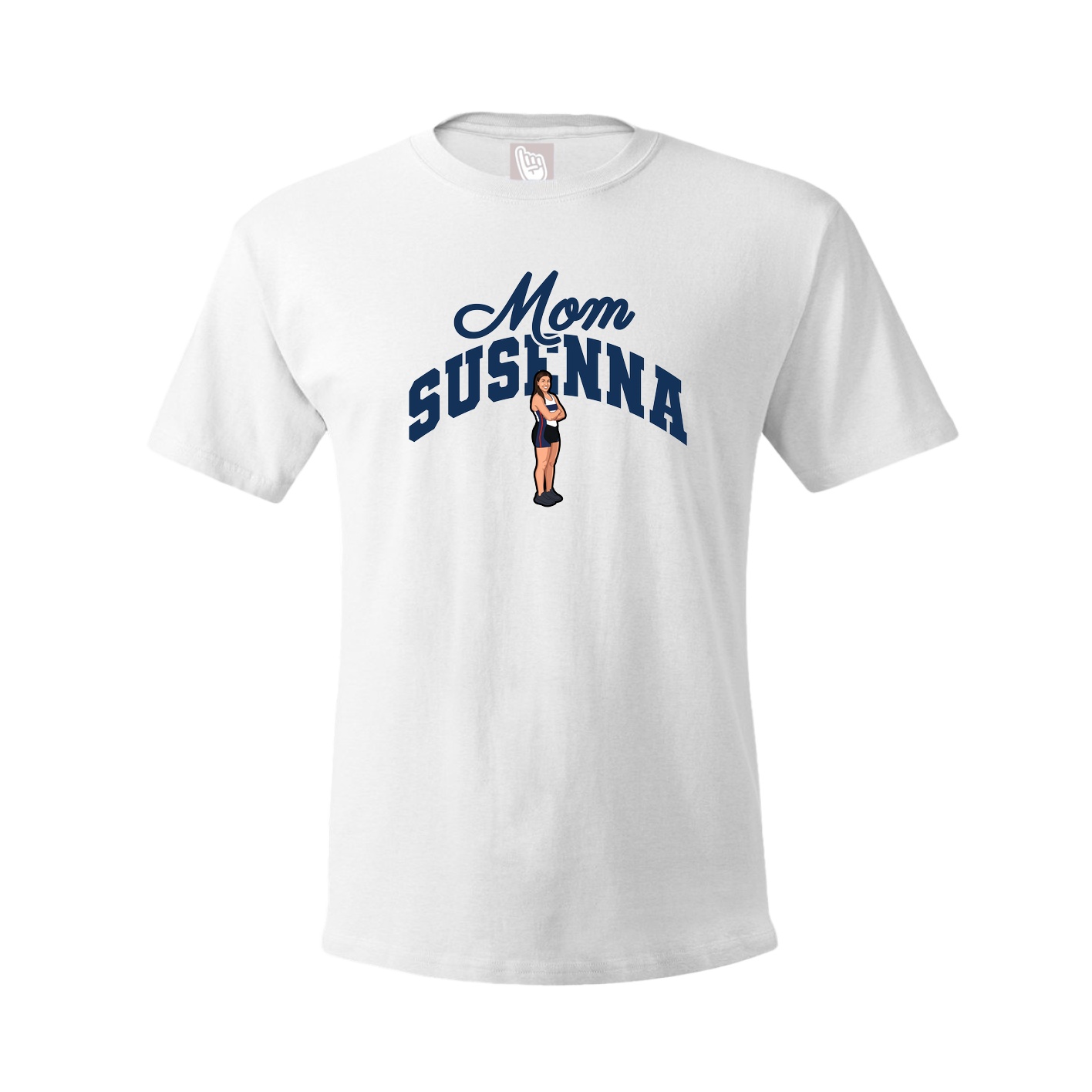 Tee — Mothers Day Arch in White