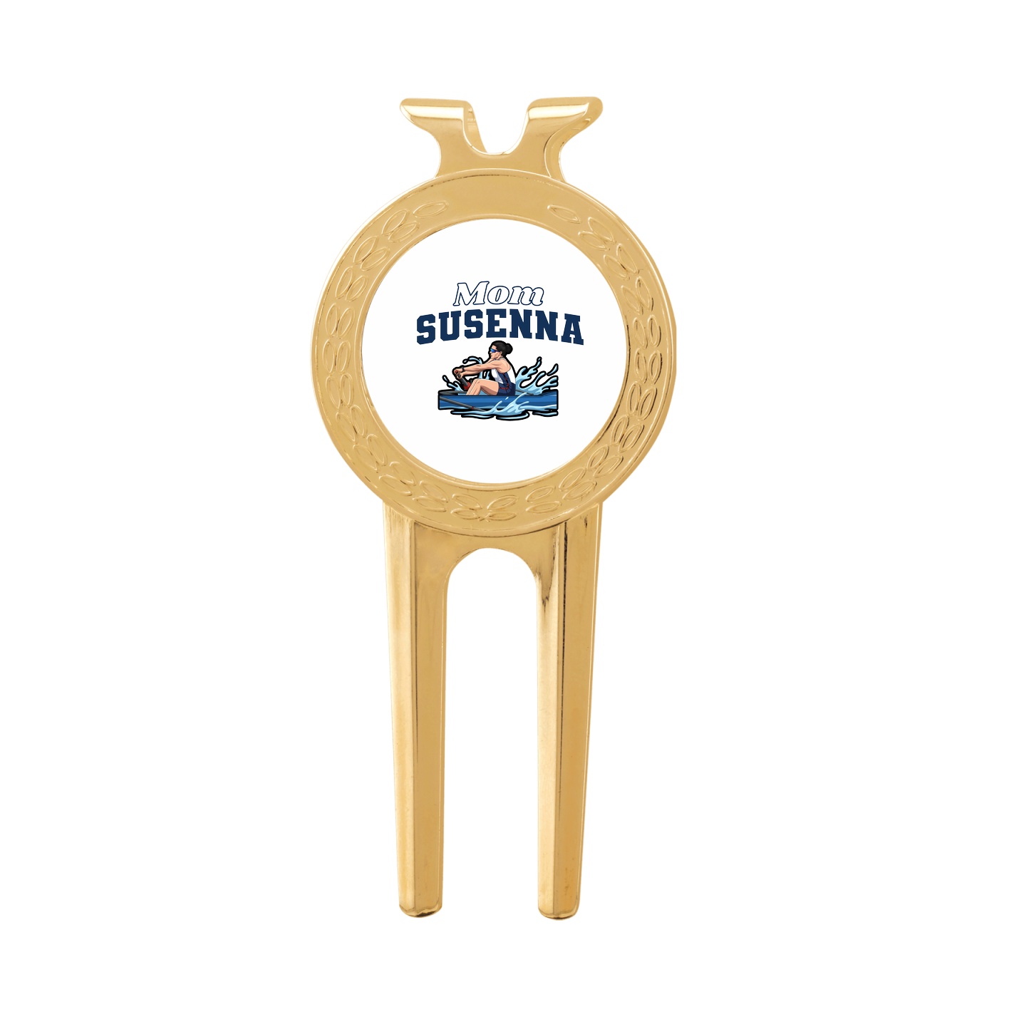 Divot Tool with Ball Marker — Mothers Day Block in Classic