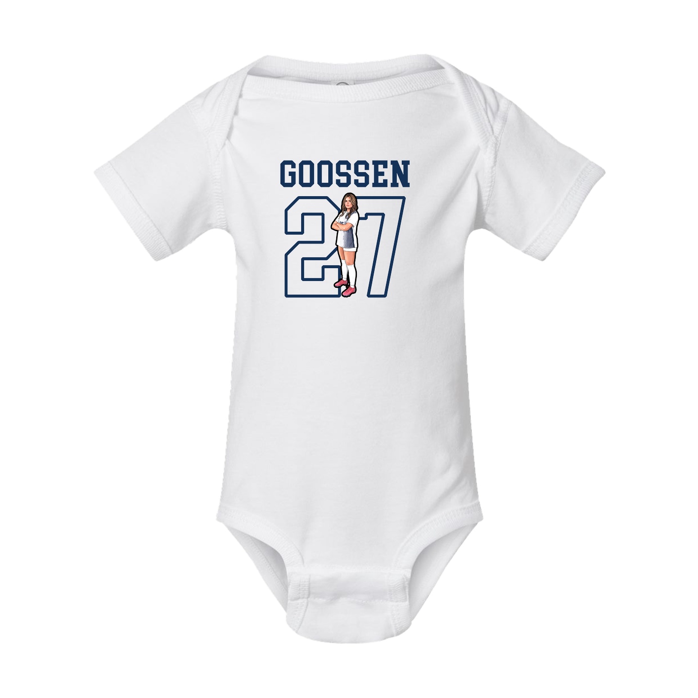Baby Onesie — Shirsey in White