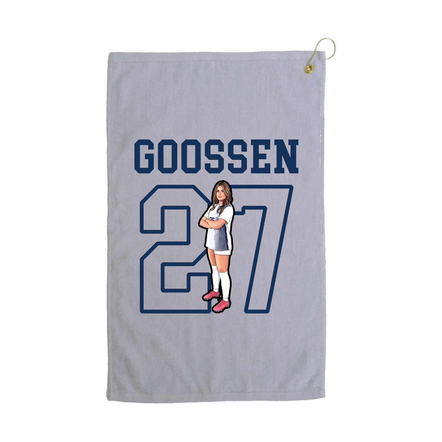 Golf Towel — Shirsey in Grey