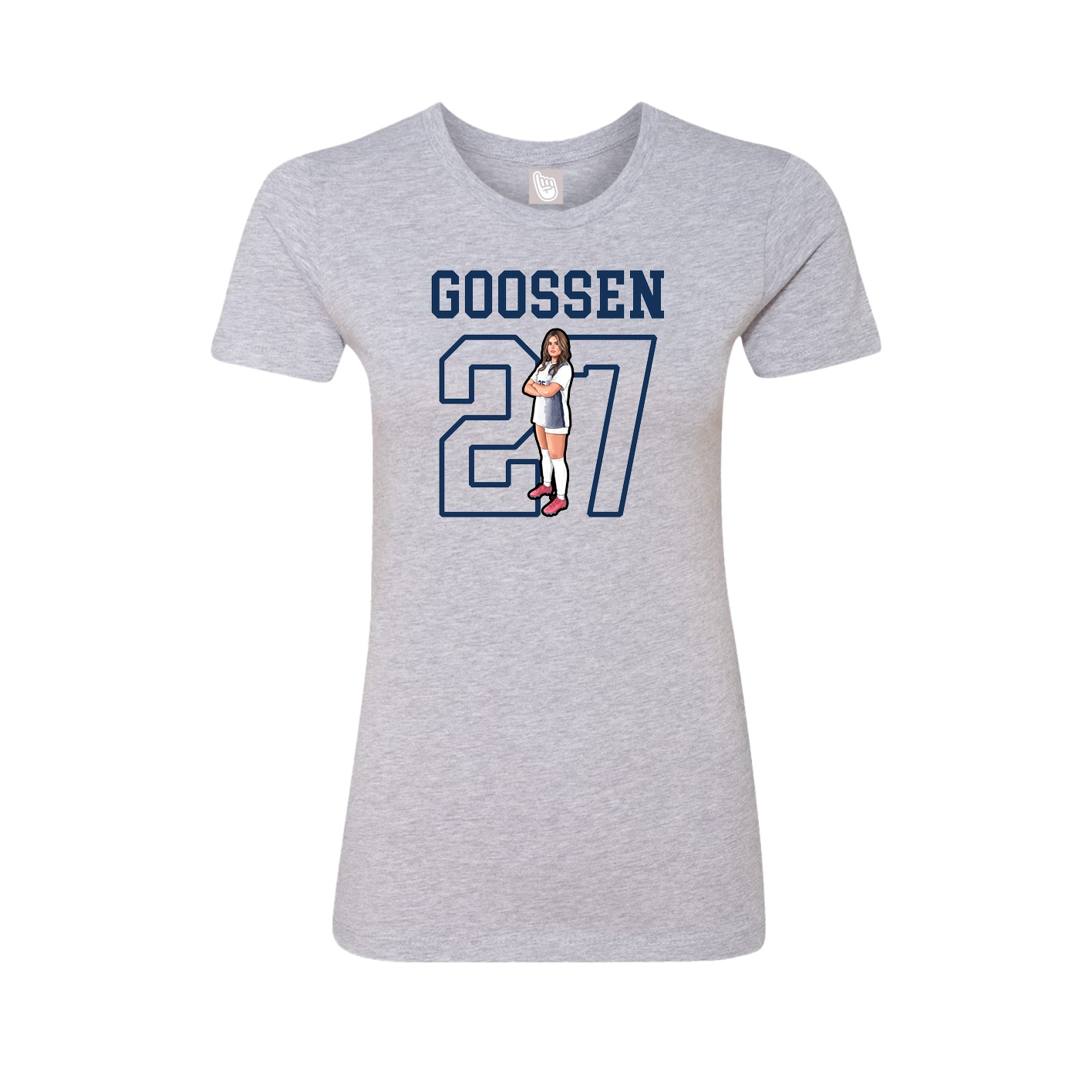 Womens Tee — Shirsey in Grey