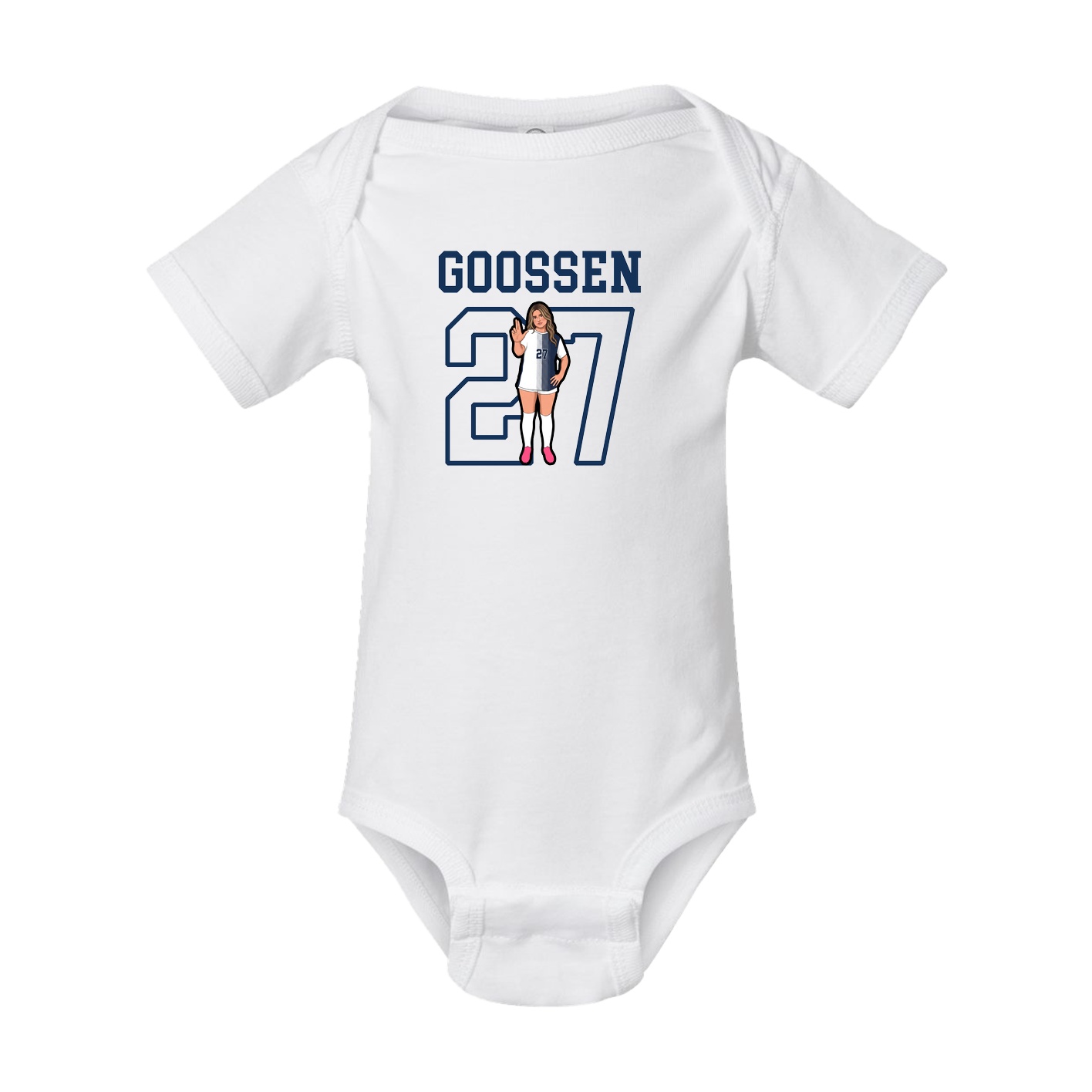 Baby Onesie — Shirsey in White