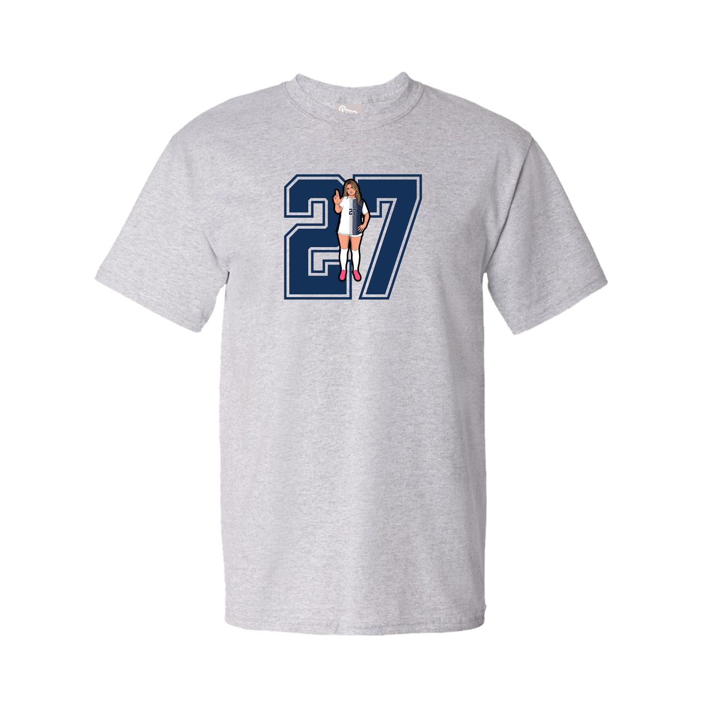 Tee — Number in Grey