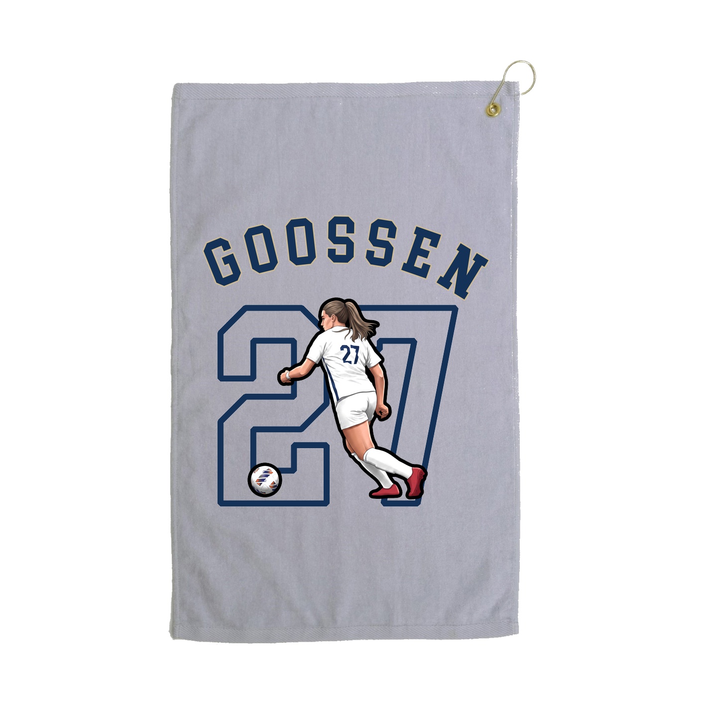 Golf Towel — Shirsey Arch in Grey