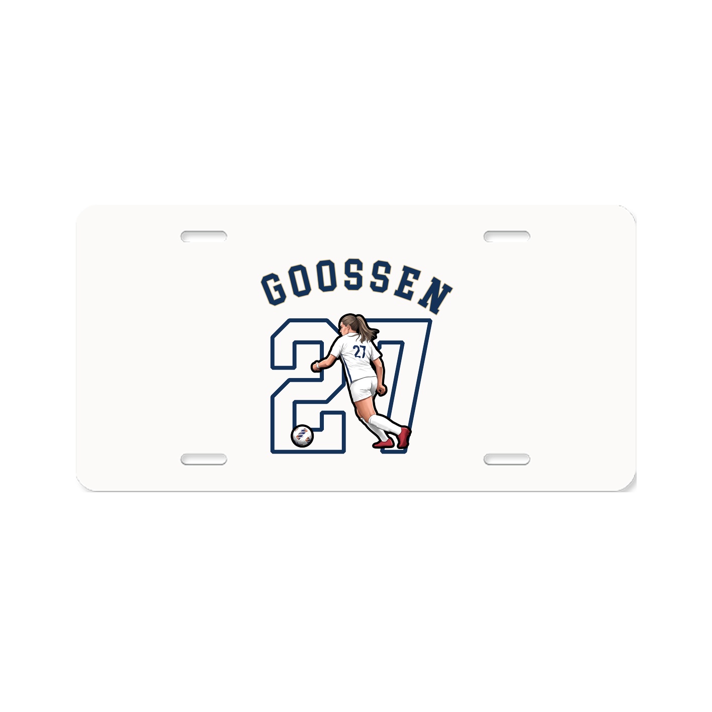 License Plate — Shirsey Arch in Classic