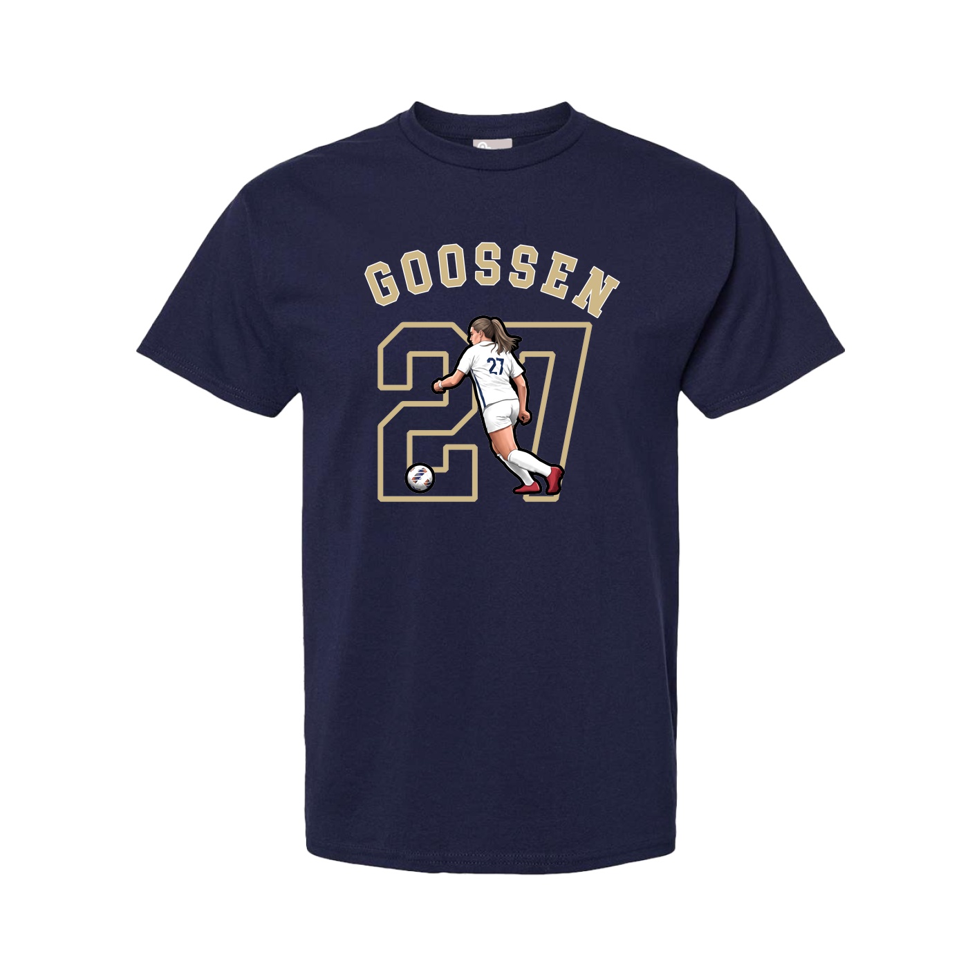 Youth Tee — Shirsey Arch in Navy