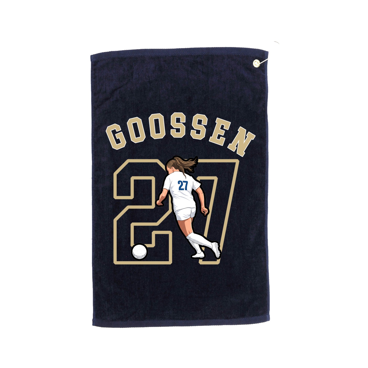 Golf Towel — Shirsey Arch in Navy