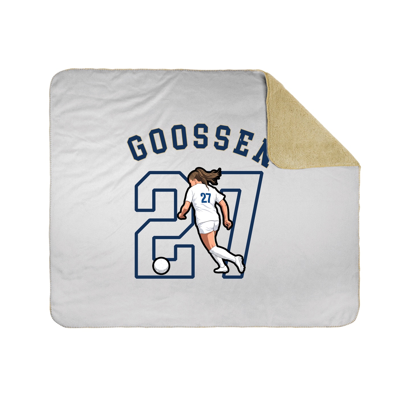 Throw Blanket — Shirsey Arch in White