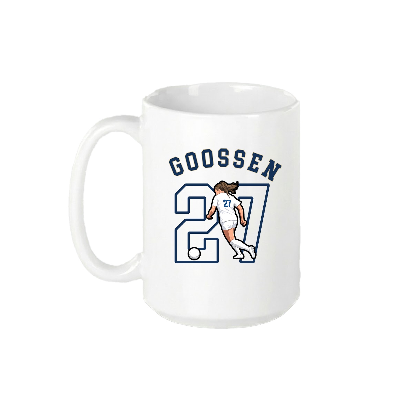 15oz Coffee Mug — Shirsey Arch in White