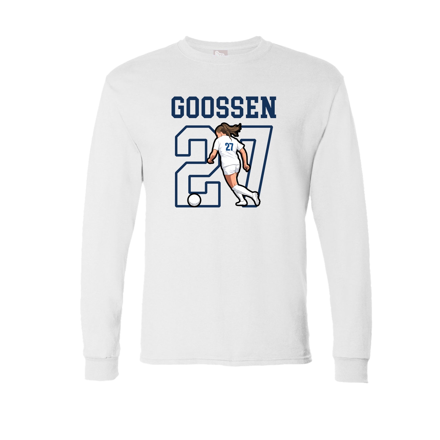Long Sleeve Tee — Shirsey in White